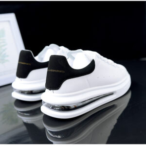 Red Tailed Small White Air Cushion 2025 New Women's Sports And Leisure Dad Shoes, Thick Soled Couple Shoes - Schuhe