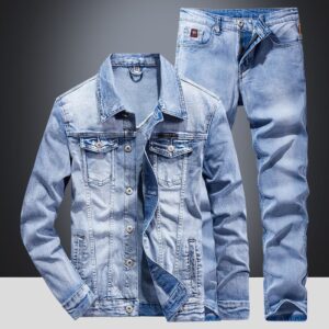 Men's Clothing Trendy Loose Large Size Two Piece Student Versatile Outerwear Casual Jacket - Herrenbekleidung