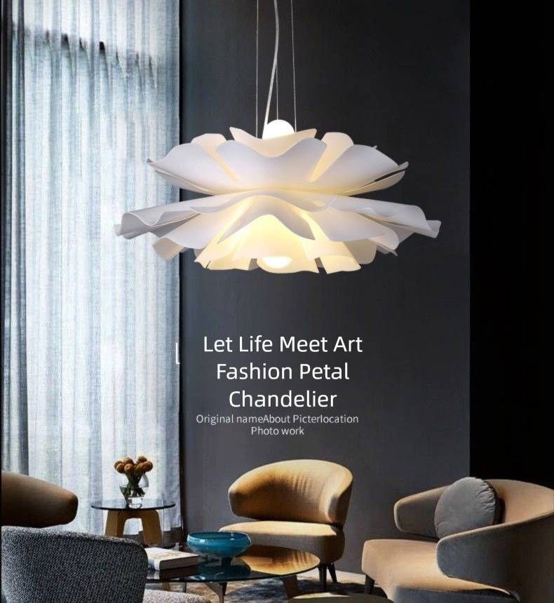 Zhongshan Bedroom Chandelier Nordic Modern Simple Children's Dining Room Flower Lighting Fixture - Home Entertainment