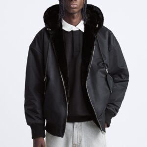 Men's Clothing 24 Winter Hooded Reversible Bomber Jacket - Herrenbekleidung | Technik & Gadgets
