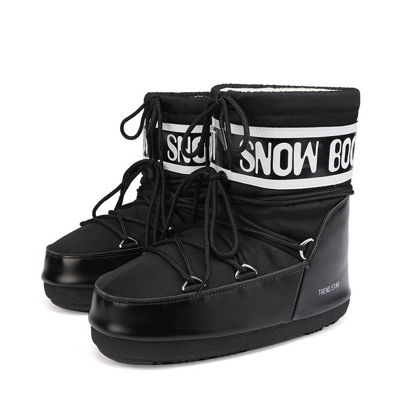 Women's Winter Ski Boots Fashion Space Boots – Waterproof Snow Boots (Fleece Lined & Platform Sole) - Andere Sportarten