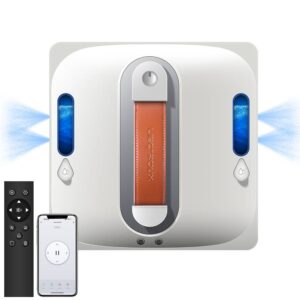 Window Cleaning Robot Liectroux S11, 4-Way Water SprayIntelligent Navigation, Multiple Safety System, Frameless Works, - K...