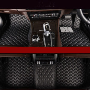 Car Carpet Car Floor Mats Suitable For BMW- 4 Series F32 F33 F36 Waterproof Leather Car Mats - Tragbare Audio