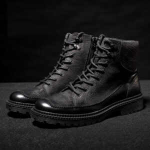 Vintage booties Trendy work boots Winter fleece warm snow boots High tops - Schuhe | Technik & Gadgets