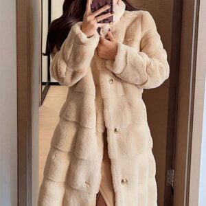 Women's Clothing mink fur coat young style medium and long plush top thickened - Damenbekleidung | Technik & Gadgets
