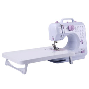 INNE Portable Sewing Machine Mini Electric Household Crafting Mending Overlock 12 Stitches With Table Pedal Beginners - Wa...