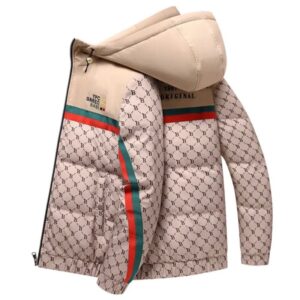 2023 New European Fashion Brand Silk Cotton Hooded Extreme Cold Youth Winter Men's Cotton Coat - Herrenbekleidung