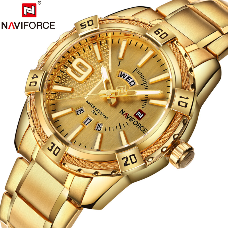Navigation Top Gender Hand Man Hands Karat Casual Leather Classic Watch Businesses Like Men Date Water Clock - Herrenschmuck