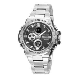 New light luxury men's steel の heart luminous waterproof sports double movement trend watch - Herrenschmuck