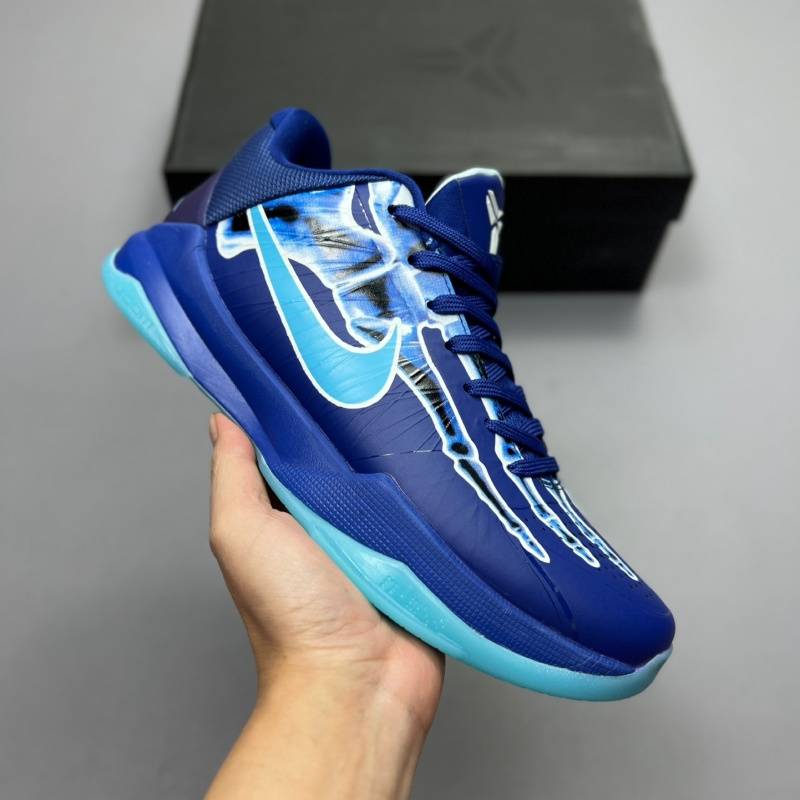 Nike Zoom Kobe Is A Stylish, Versatile, Shock-absorbing, Non-slip, Durable, Breathable Blue X-ray Low-top Basketball Shoe ...