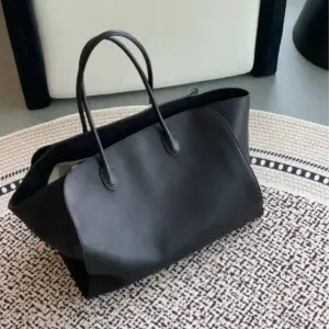 Tote High Quality Genuine Leather Large Capacity Marlo 17/14 Shoulder Handbag Soft Cowhide Casual Suede Women's Bag - Taschen