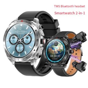 Electronics T95 Earphone Watch Two In One Men's Smart Watch Bluetooth Call Sports Health Smartwatch - Computer