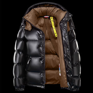 ​Men's Ultra-Warm 800-Fill Power Hooded Down Jacket With 5-Chamber Design, Waterproof & Windproof For Extreme Cold Weather...