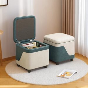 for Home Use, Sofa Simple Coffee Table Entrance Shoe Changing Storage Stool, Living Room Small Low Stool - Waschen & Reinigen