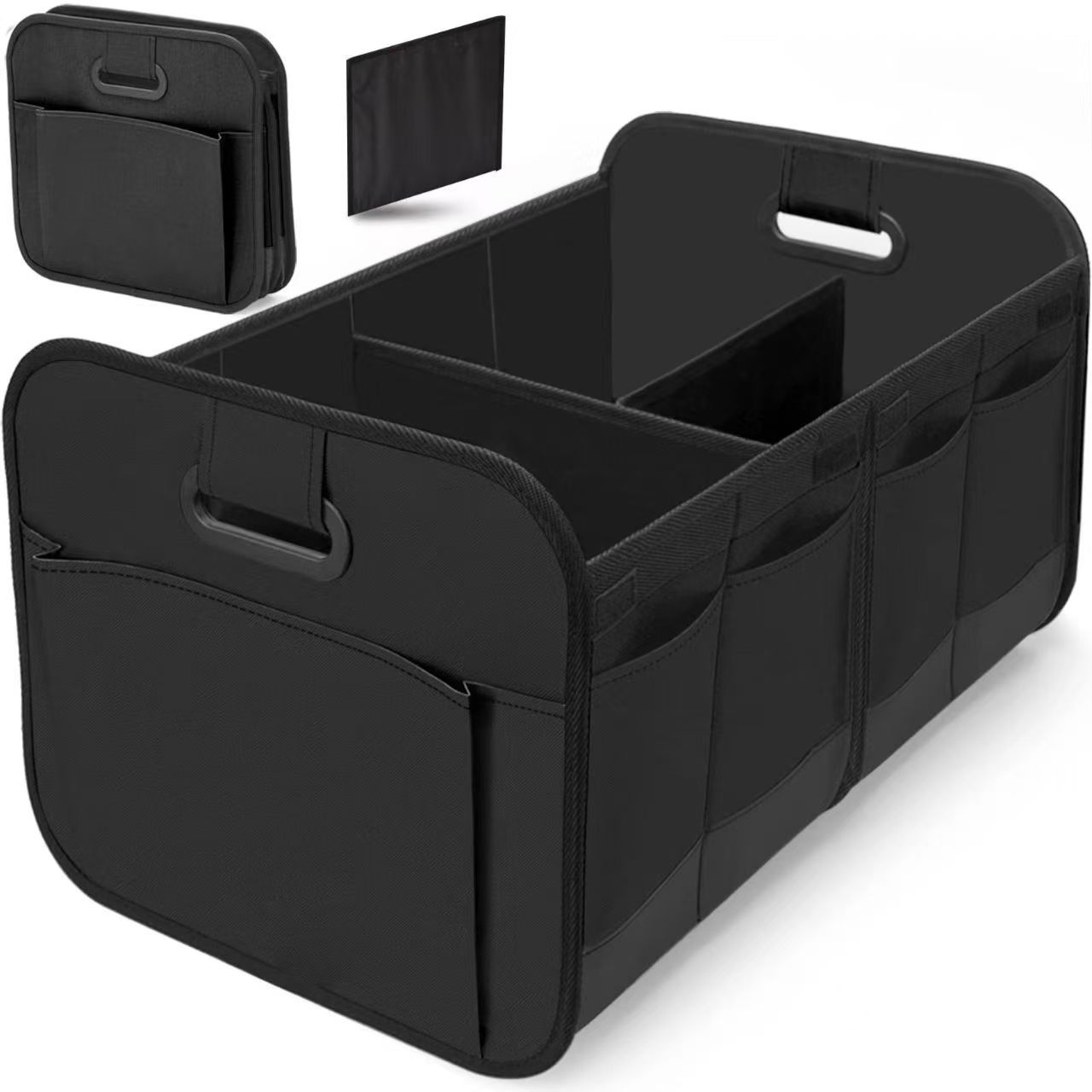 Car Storage Organizer – Foldable Oxford Trunk Box (Waterproof & Multi-Compartment) - Tragbare Audio | Technik & Gadgets