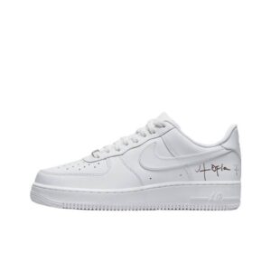 Nike Air Force 1 Low 'Utopia' Men's Low-Top Sneakers – Shock Absorption & Anti-Slip, White Collab - Schuhe