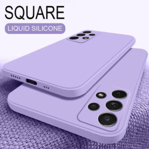 Square Liquid Silicone Case For Samsung... - Handys | Handy