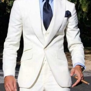 Men's Clothing New Men's Suit Three Piece Slim Wedding Groom Best Man Suit - Herrenbekleidung | Technik & Gadgets