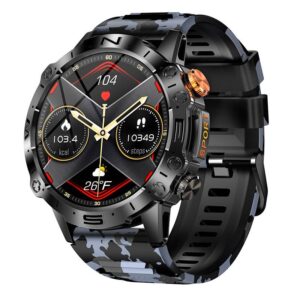 New K59 Call Smart Watch Music Weather 1.43 Inch Heart Rate Blood Pressure Blood Oxygen Multi Exercise Smart Watch - Computer