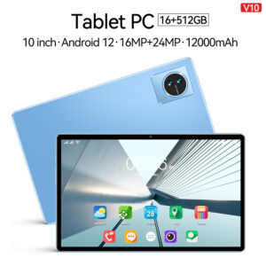 V10 tablet computer 16+512 Android 13 card dual standby version office and entertainment integrated new - Computer-Kompone...