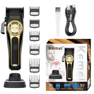 KM-2373 Baber Clipper Professional Cutting Hine With Charging Base For Electric Hair Trimmer Men Gift - Körperpflegegeräte
