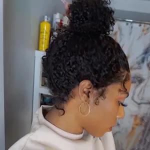 Realistic Kinky Curly Lace Closure Human Hair Wigs - Haircare Products | Technik & Gadgets