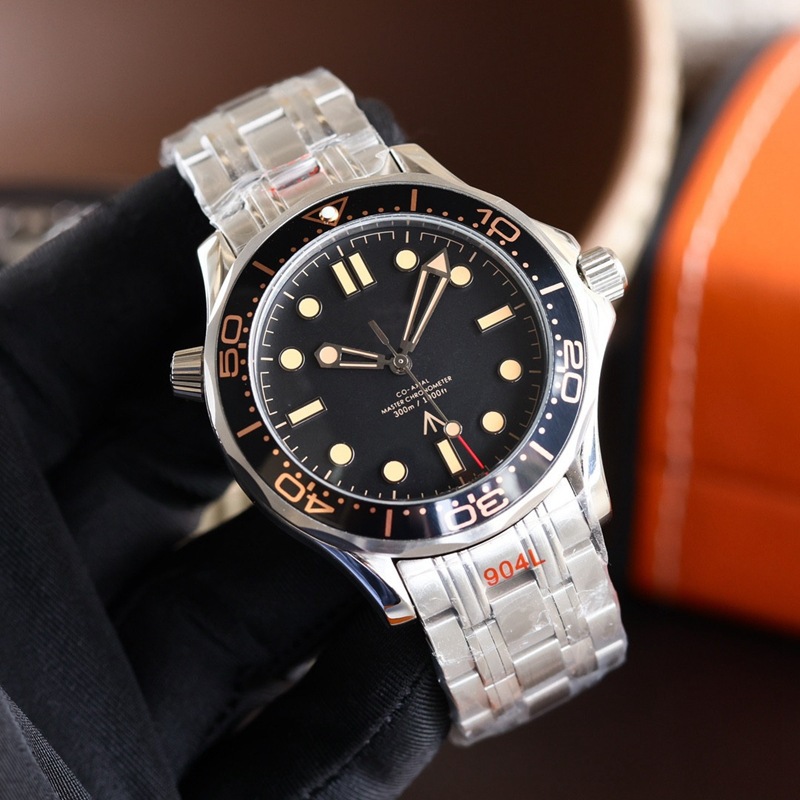 New Haima Series Men's Mechanical Watch 007 Movie No Time To Die Same Style 300 Meter Waterproof - Herrenschmuck