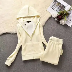 Sets Two Piece Tracksuit Juicy Cotoure Suit High Quality Sweatsuits For Women Letter Jogger Suits Zipper Hoodie Long - Her...