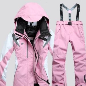 Women's Waterproof Insulated Ski Suit Set - Thermal Snow Jacket & Pants For Single/Double Skiing​ - Andere Sportarten