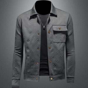 Men's Light Luxury Fashion High-End Jacquard... - Herrenbekleidung | Bekleidung