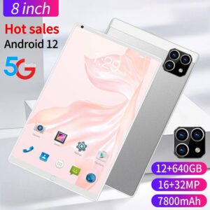 8-inch Android Tablet K10 - Dual SIM 3G, Bluetooth & GPS, HD Display | Portable & Multi-Functional​ - Computer-Komponenten