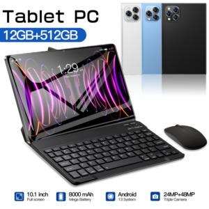 ipa15 pro 12GB+512GB 10.1 "tablet Bluetooth Gaming Learning Dual SIM Android 4G calling Yahoo - Computer-Komponenten