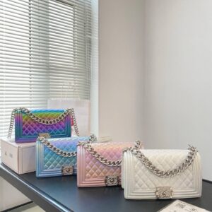 (Classic) Color Patent Leather High-end Luxury Top Quality Refined Hardware Party Out Of The Street Ladies Crossbody Bag -...