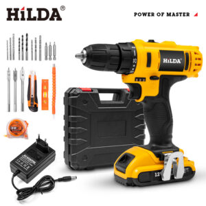 HiLDA Cordless Drill Driver & Electric Screwdriver Kit With Lithium Battery - 15 Models - Power Tools | Technik & Gadgets