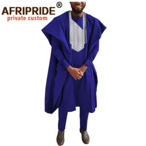 Men's Clothing Africa Men's l Dress three piece set coat + top + pants - Herrenbekleidung | Technik & Gadgets