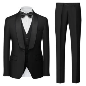 Men's Clothing Three piece Men's Double Slit Tuxedo Suit - Herrenbekleidung | Technik & Gadgets