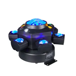 150W Moving Head Beam Light RG Laser Stage Light DMX Disco Light RGB Rotating Party Bar - Home Entertainment