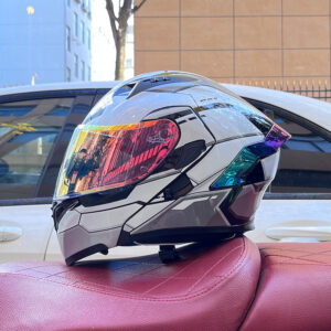 Motorcycle Accessories & Parts certified motorcycle helmet men's and women's flip up helmet double mirror winter tail semi...