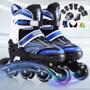 Kid's Clothing Roller Skates Full Set No Flash Children's Roller Skates Youth Roller Skates College Students Skates Adult ...