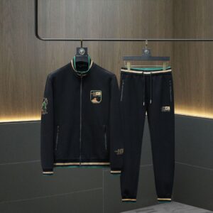 Men's Premium Autumn Tracksuit - Fashion-Forward Sweater & Jacket Two-Piece Set, Contemporary Streetwear Ensemble - Herren...