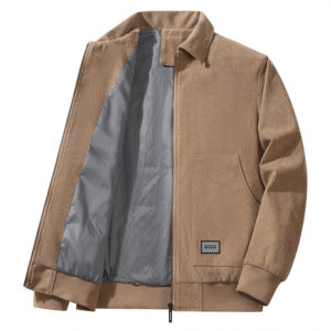 Men's Jacket 2025 New Style Lapel Casual Men's Corduroy Multi Pocket Workwear Spring And Autumn Top - Herrenbekleidung