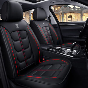 All leather car seat cushion four seasons seat cushion five seats fully enclosed seat cover - Tragbare Audio