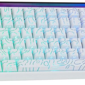Aula Hero84 HE Wired Magnetic Gaming Keyboard, Rapid Hall Effect Keyboard With 0.01mm Adjustable Actuation, 8kHz Polling, ...