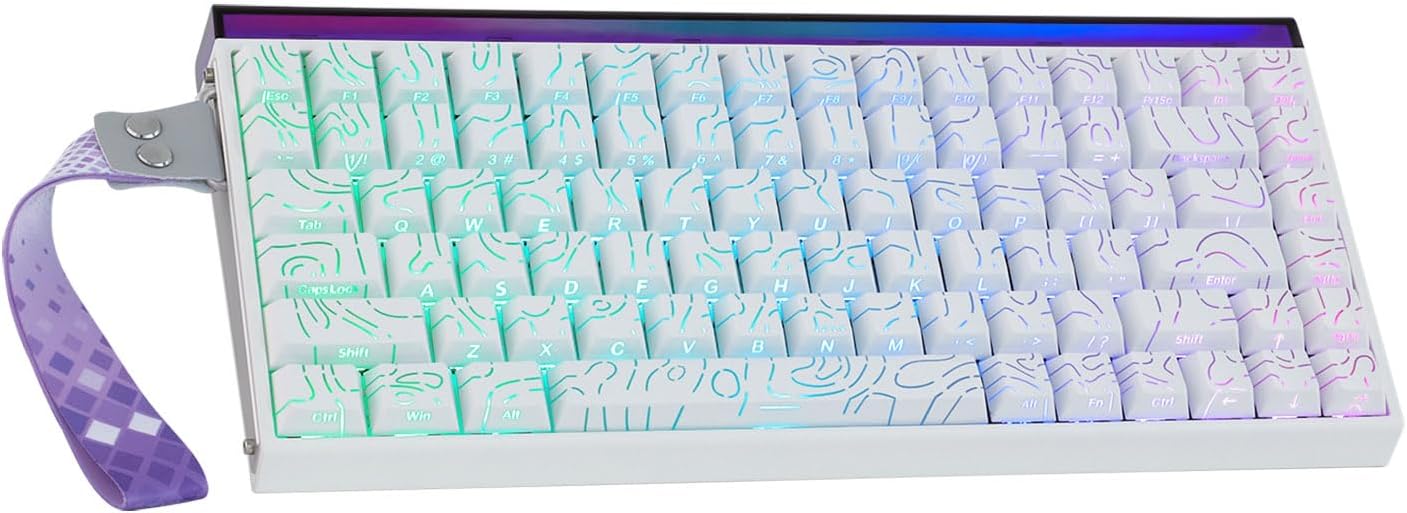Aula Hero84 HE Wired Magnetic Gaming Keyboard, Rapid Hall Effect Keyboard With 0.01mm Adjustable Actuation, 8kHz Polling, ...