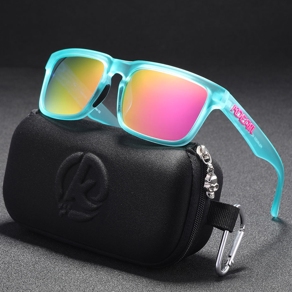 KDEAM Original Brand Design Polarized Sunglasses For Men High Quality Square Sun Glasses Fashion Women Shades 30 Colors Ch...