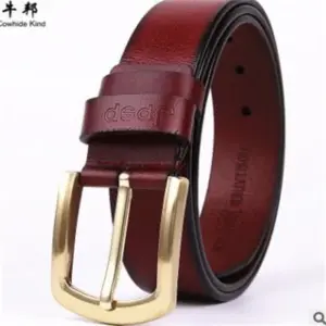 Korean version of pure cowhide retro clasp 100 with women's leather belt female fashion decoration wide1 - Herrenaccessoires