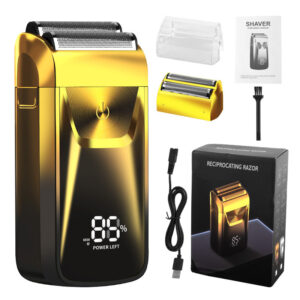 Digital Display Electric Shaver For Bald Heads Oily Hair Whitening Device Reciprocating Clipper For Sideburns Home Persona...