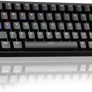 AULA WIN68 HE Mechanical Gaming Keyboard 60%, Hall Effect Magnetic Switch, Fast Trigger Mode Adjustable Actuation, 8000Hz ...