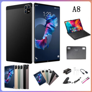 8 Inch Android Tablet With IPS HD Screen, Bluetooth, Dual SIM, GPS, And Voice Calling - MTK Quad-Core Processor, 16GB Stor...