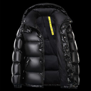 Men's Short Puffer Jacket With Hood - Lightweight & Warm Winter Coat, Water-Resistant Shell, 600+ Fill Power Duck Down, Br...